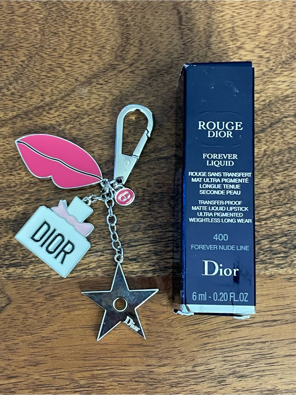 DIOR Bag Charm & Liquid Lippy Bundle